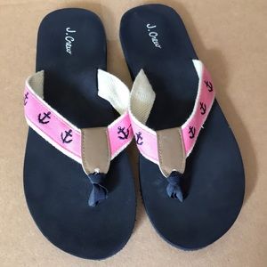 Jcrew flip flops